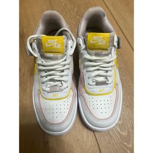 Nike Air Force 1 Shadow White Rose Speed Yellow - Women’s Size 6.5